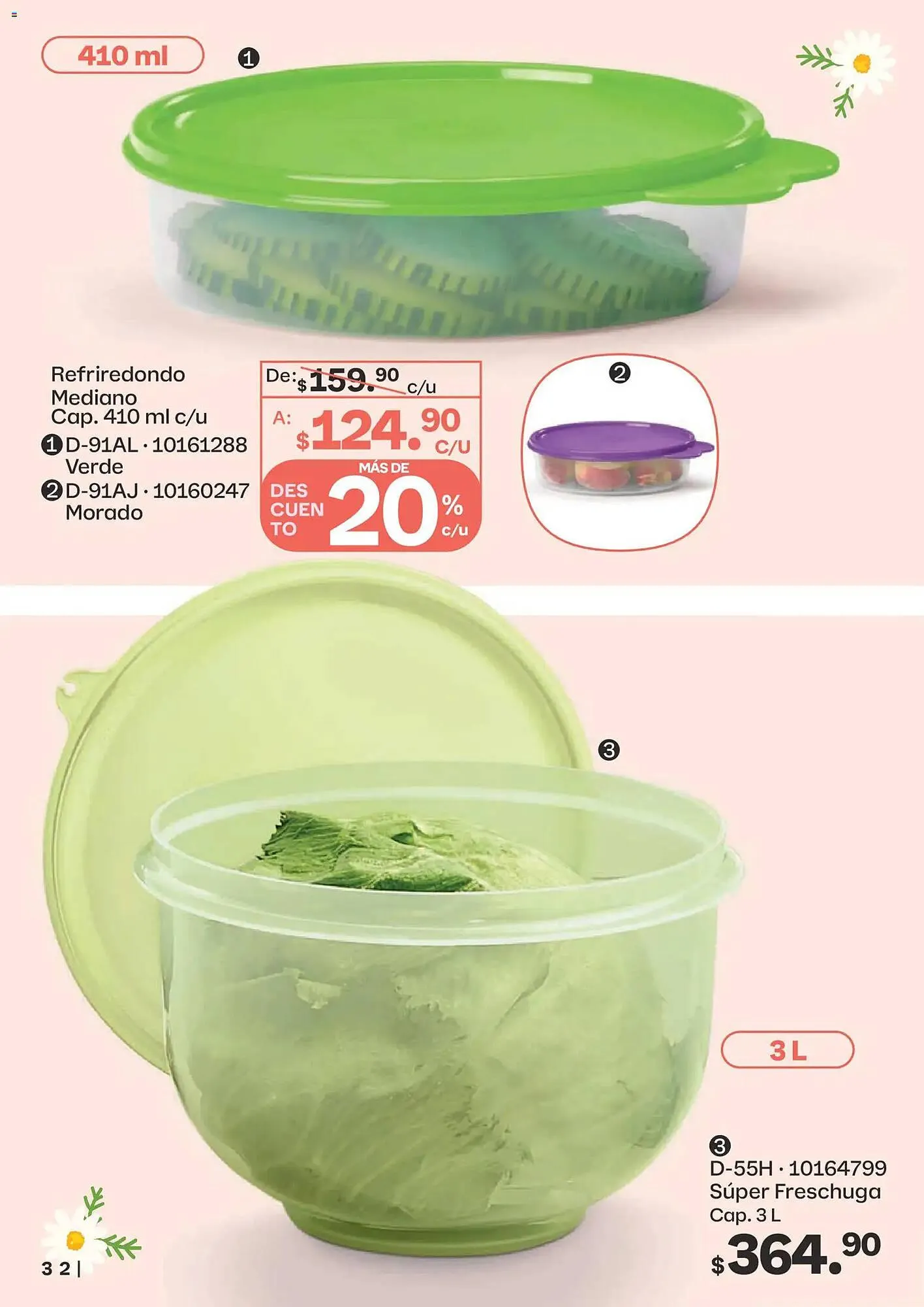 Catálogo de Catálogo Tupperware 23 de febrero al 23 de marzo 2026 - Pagina 32
