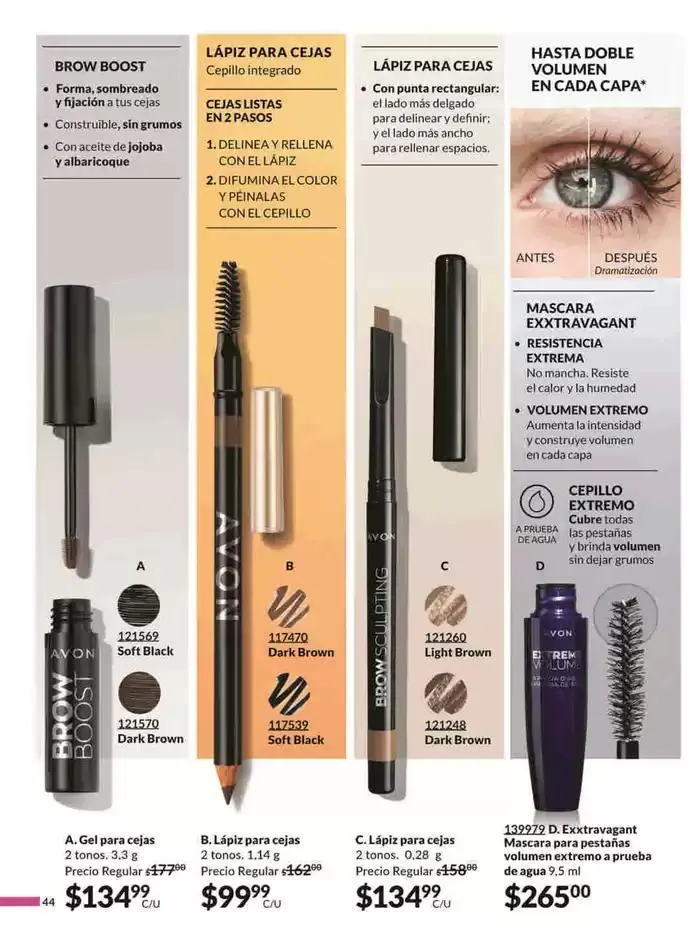 Catálogo de Avon COSMÉTICOS C2 3 de enero al 3 de febrero 2025 - Pagina 44