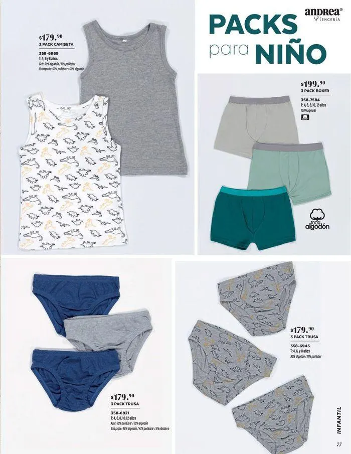 Catálogo de ANDREA - LENCERIA & VESTIR INTERIOR 26 de agosto al 25 de enero 2025 - Pagina 98