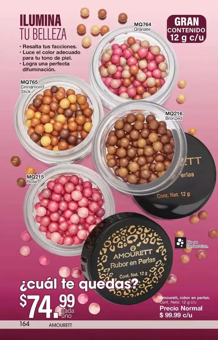 Catálogo de Arabela Campaña 01 4 de diciembre al 26 de diciembre 2024 - Pagina 164