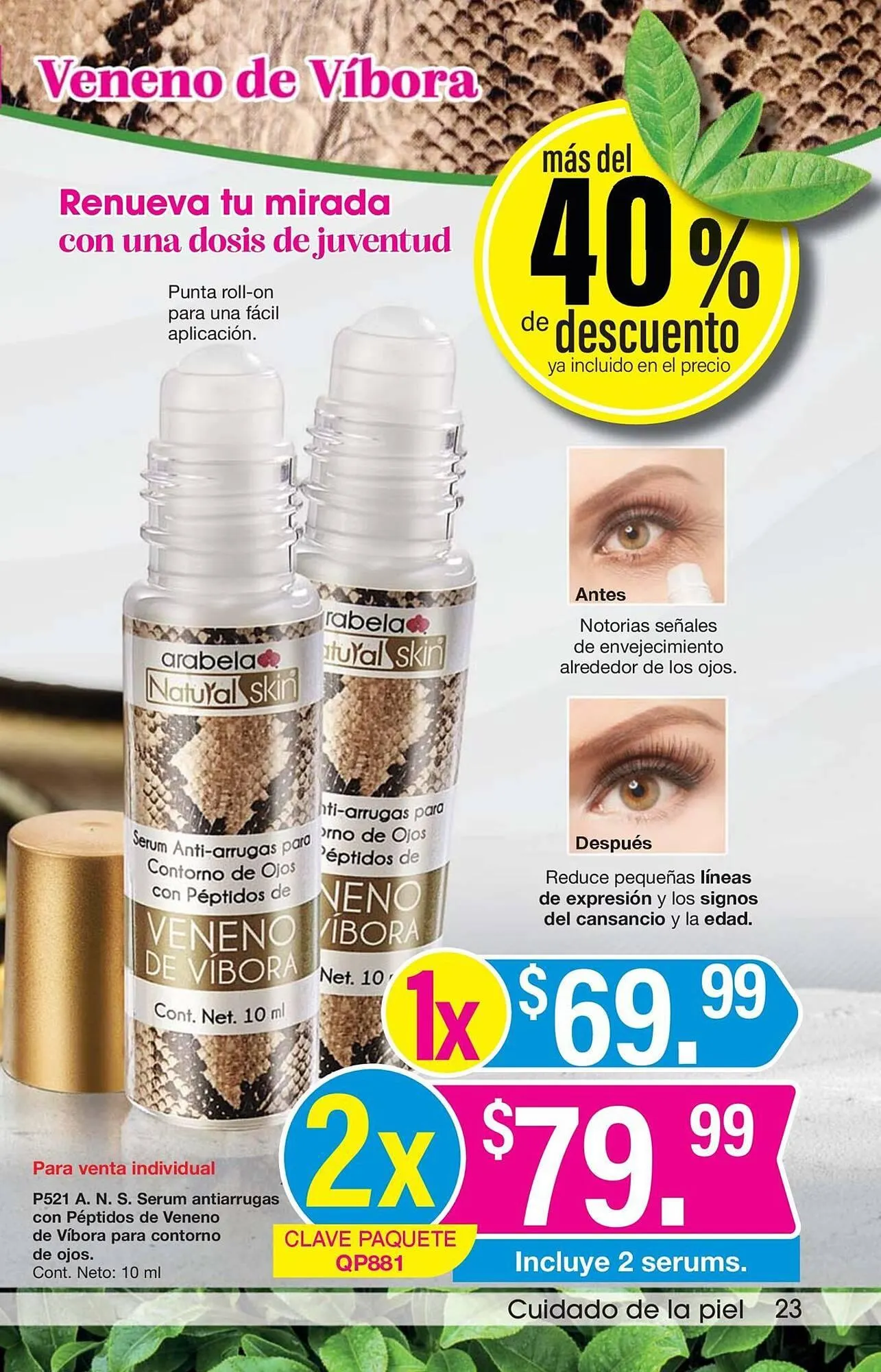 Catálogo de Catálogo Arabela 14 de agosto al 4 de septiembre 2025 - Pagina 23