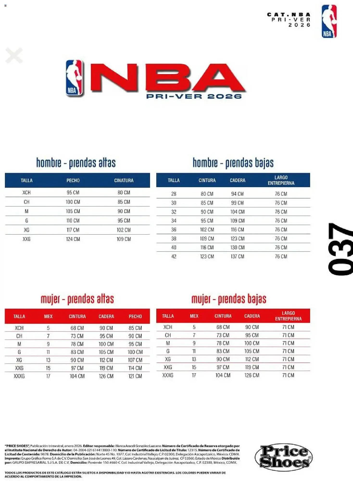 Catálogo de Catálogo Price Shoes 20 de marzo al 1 de octubre 2026 - Pagina 37