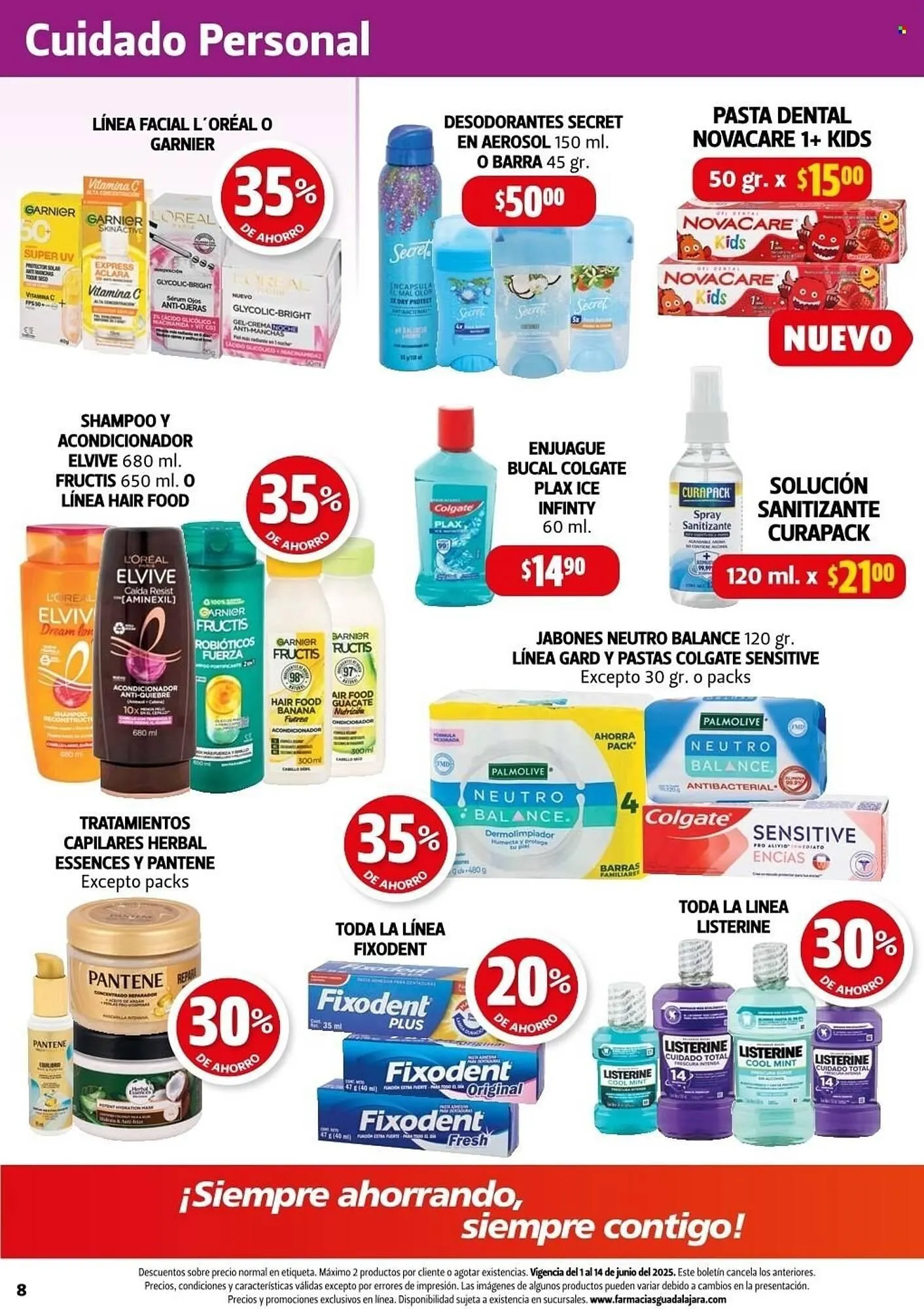 Catálogo de Catálogo Farmacias Guadalajara 1 de junio al 15 de junio 2025 - Pagina 8