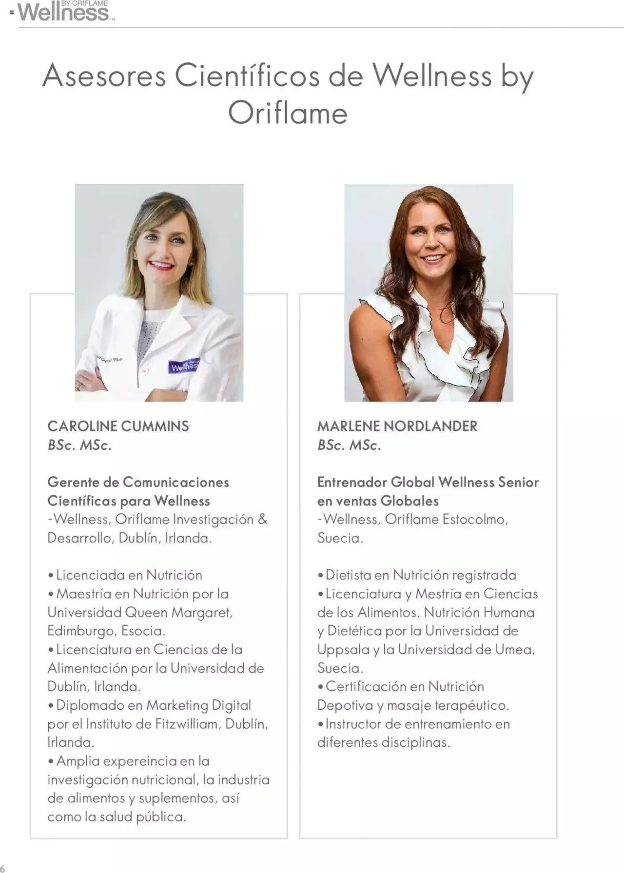 Catálogo de Oriflame - Guía de Producto Wellness 10 de noviembre al 31 de diciembre 2024 - Pagina 6