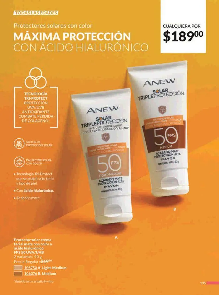 Catálogo de Avon COSMÉTICOS C15 14 de agosto al 18 de septiembre 2024 - Pagina 135
