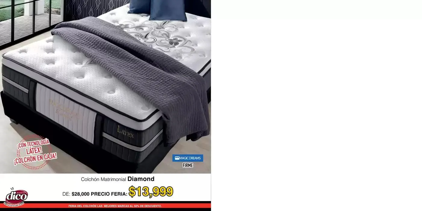 Catálogo de Muebles Dico Feria Del Colchon Centro 2025 10 de abril al 30 de abril 2025 - Pagina 12
