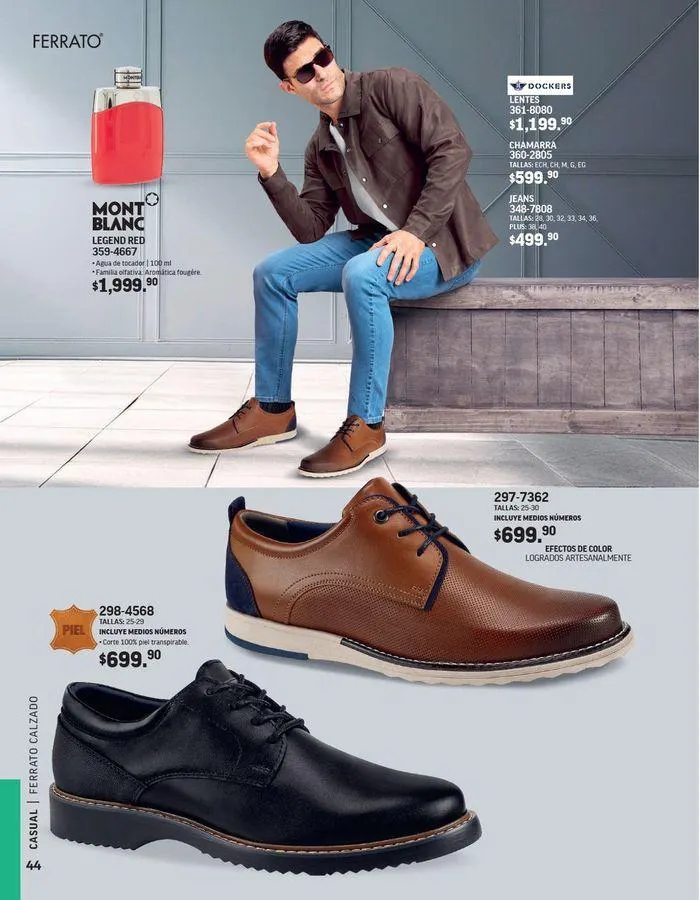 Catálogo de ANDREA - CALZADO CABALLERO 26 de agosto al 25 de enero 2025 - Pagina 134