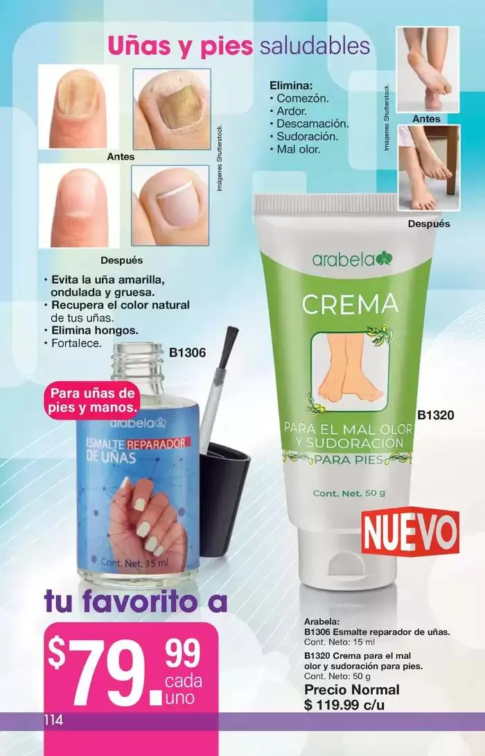Catálogo de Arabela Campaña 01 4 de diciembre al 26 de diciembre 2024 - Pagina 114