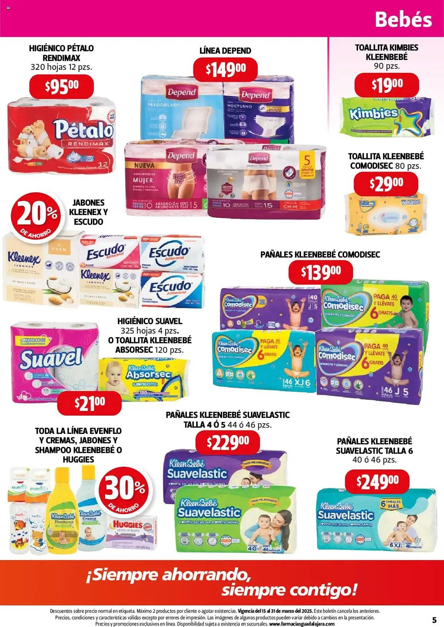 Catálogo de Catálogo Farmacias Guadalajara 15 de marzo al 31 de marzo 2025 - Pagina 5