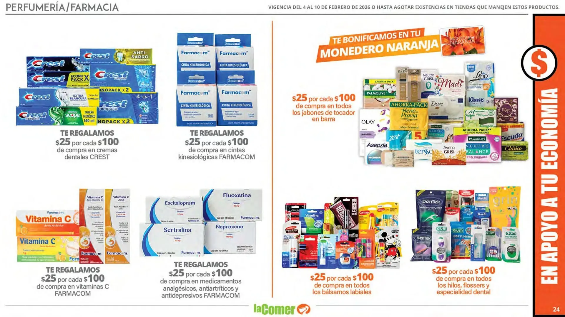 Catálogo de Folleto La Comer 4 de febrero al 10 de febrero 2026 - Pagina 24