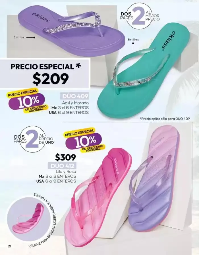 Catálogo de Catálogo Cklass Calzado Novedades de Verano 2025 México 28 de marzo al 27 de abril 2025 - Pagina 22
