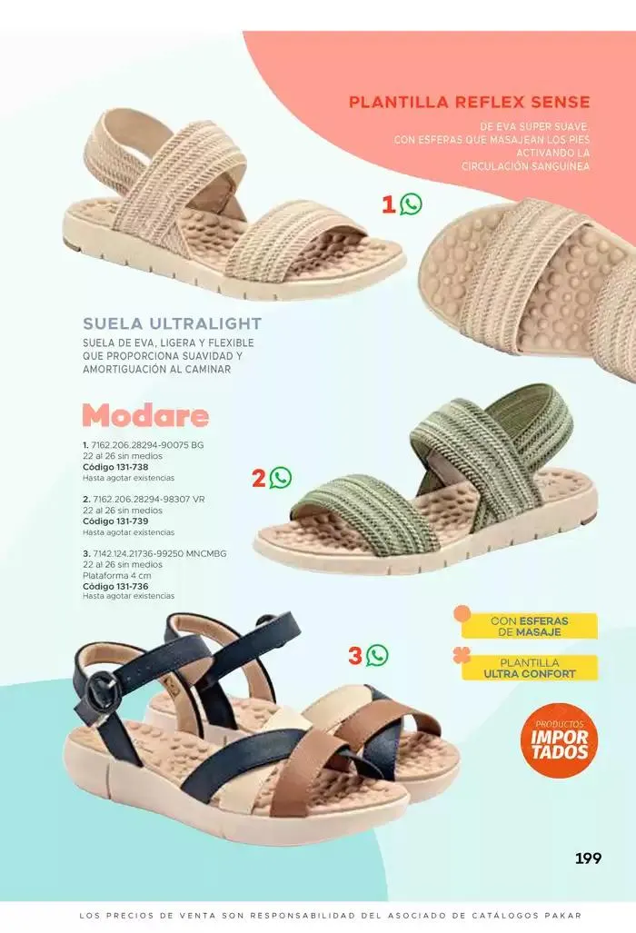 Catálogo de Pakar Sandalia 31 de enero al 31 de mayo 2025 - Pagina 199