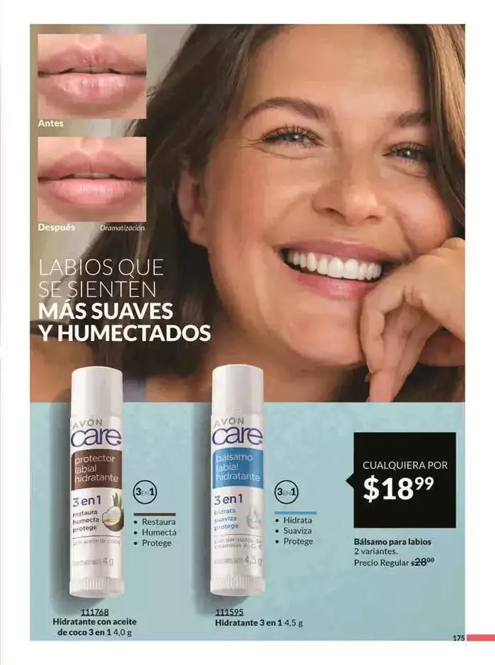 Catálogo de Avon COSMÉTICOS C18 9 de octubre al 15 de noviembre 2024 - Pagina 175
