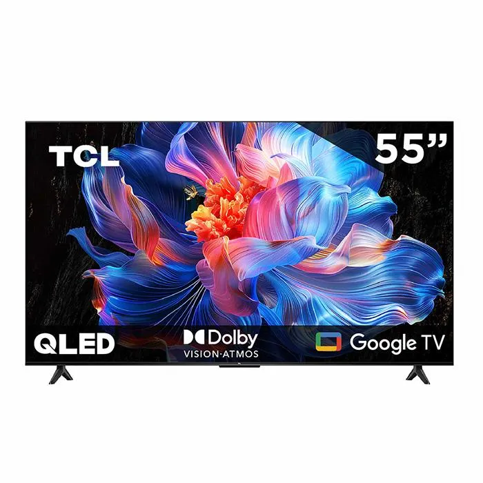 Televisión TCL de 55” 4K QLED HDR Smart TV