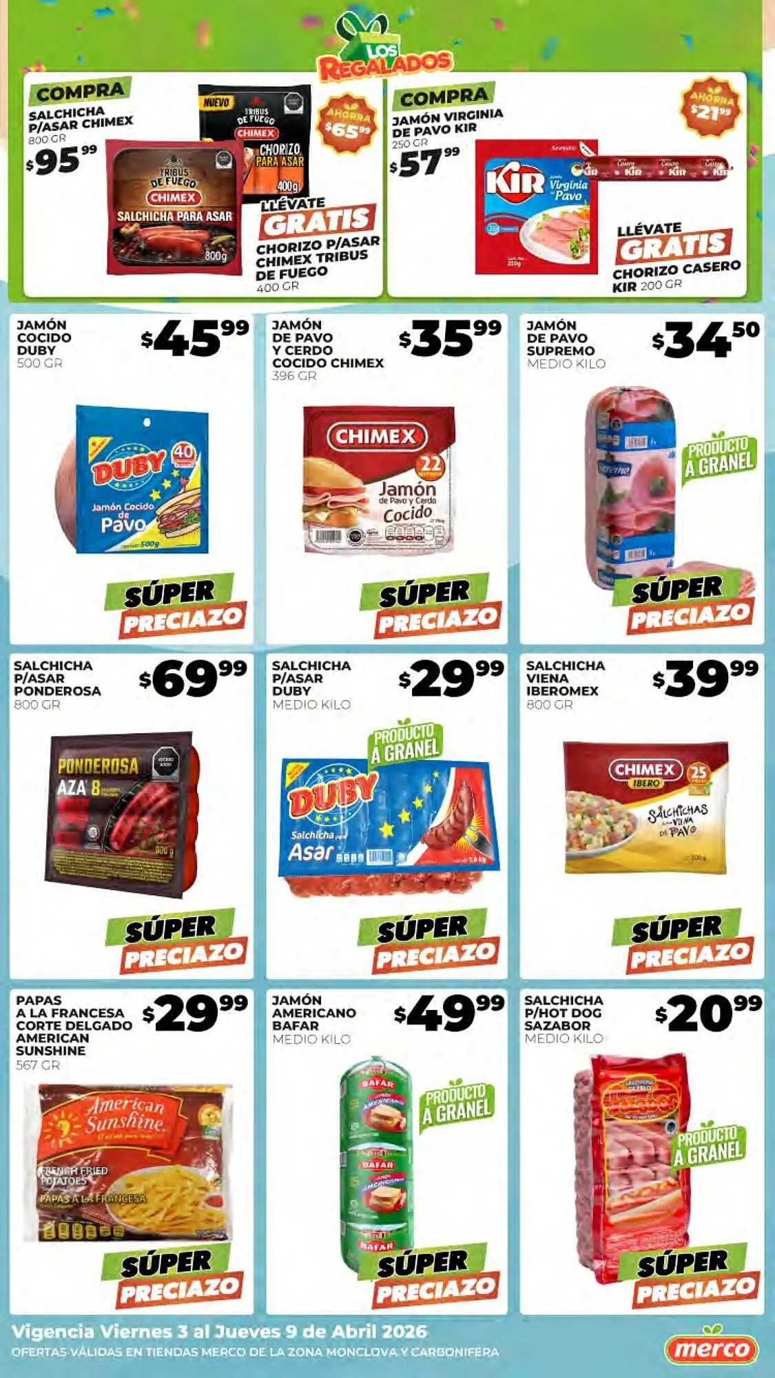 Catálogo de Folleto Merco 3 de abril al 9 de abril 2026 - Pagina 12