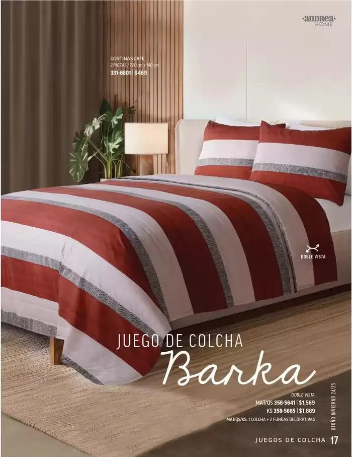 Catálogo de ANDREA - ANDREA HOME 26 de agosto al 25 de enero 2025 - Pagina 44