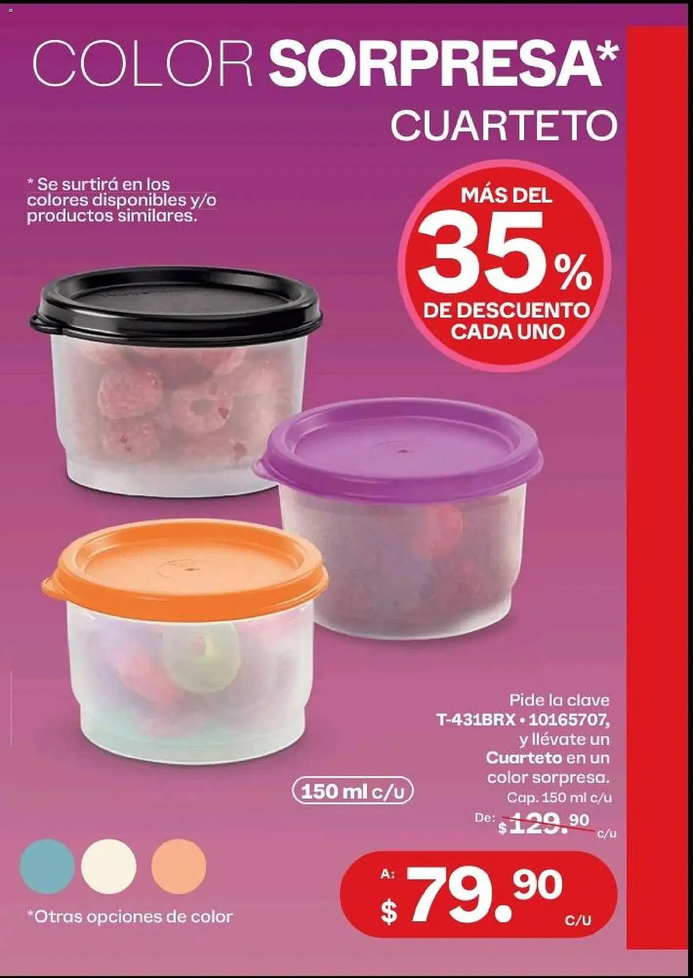 Catálogo de Catálogo Tupperware 20 de abril al 17 de mayo 2026 - Pagina 83