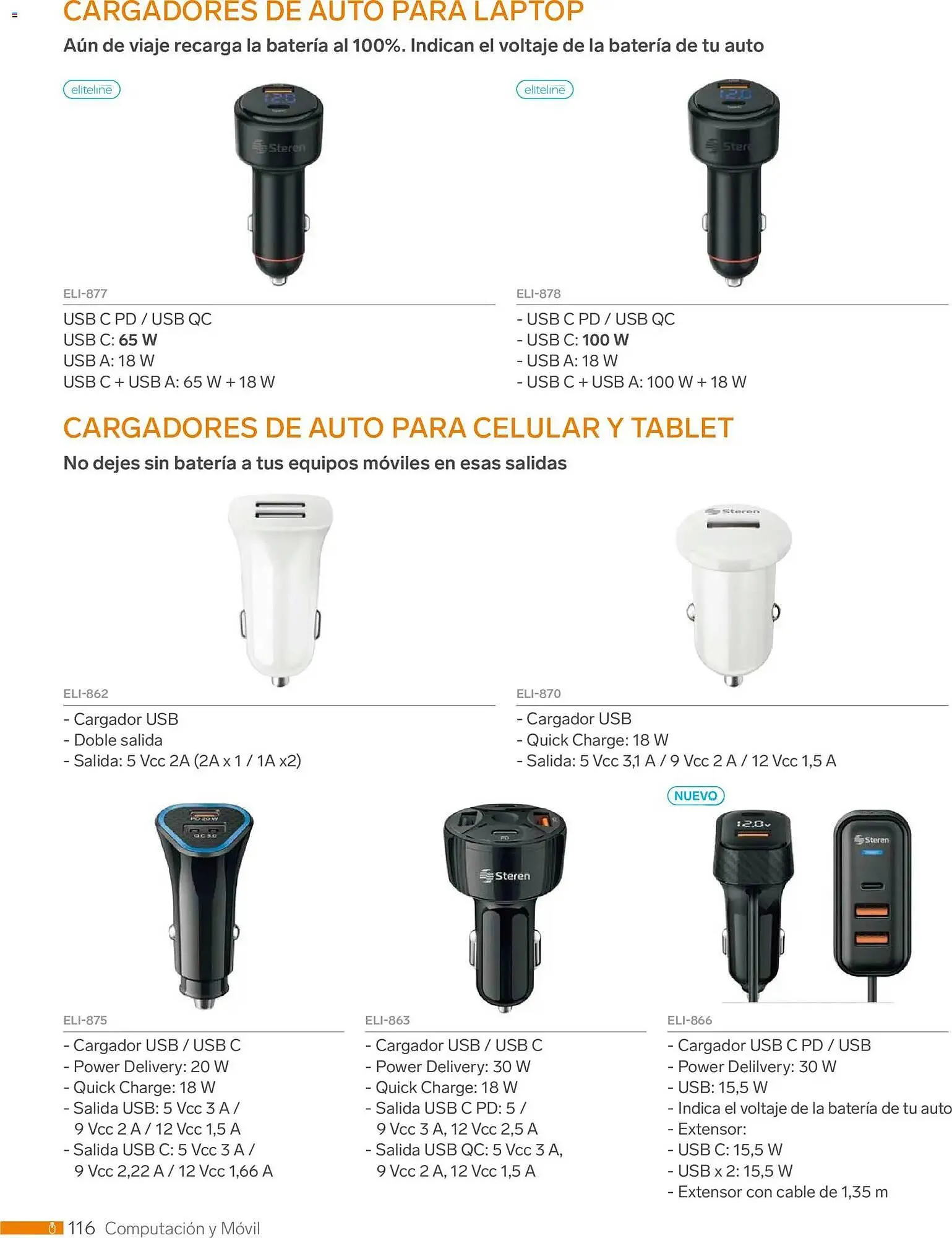 Catálogo de Catálogo Steren 1 de enero al 1 de enero 2027 - Pagina 128
