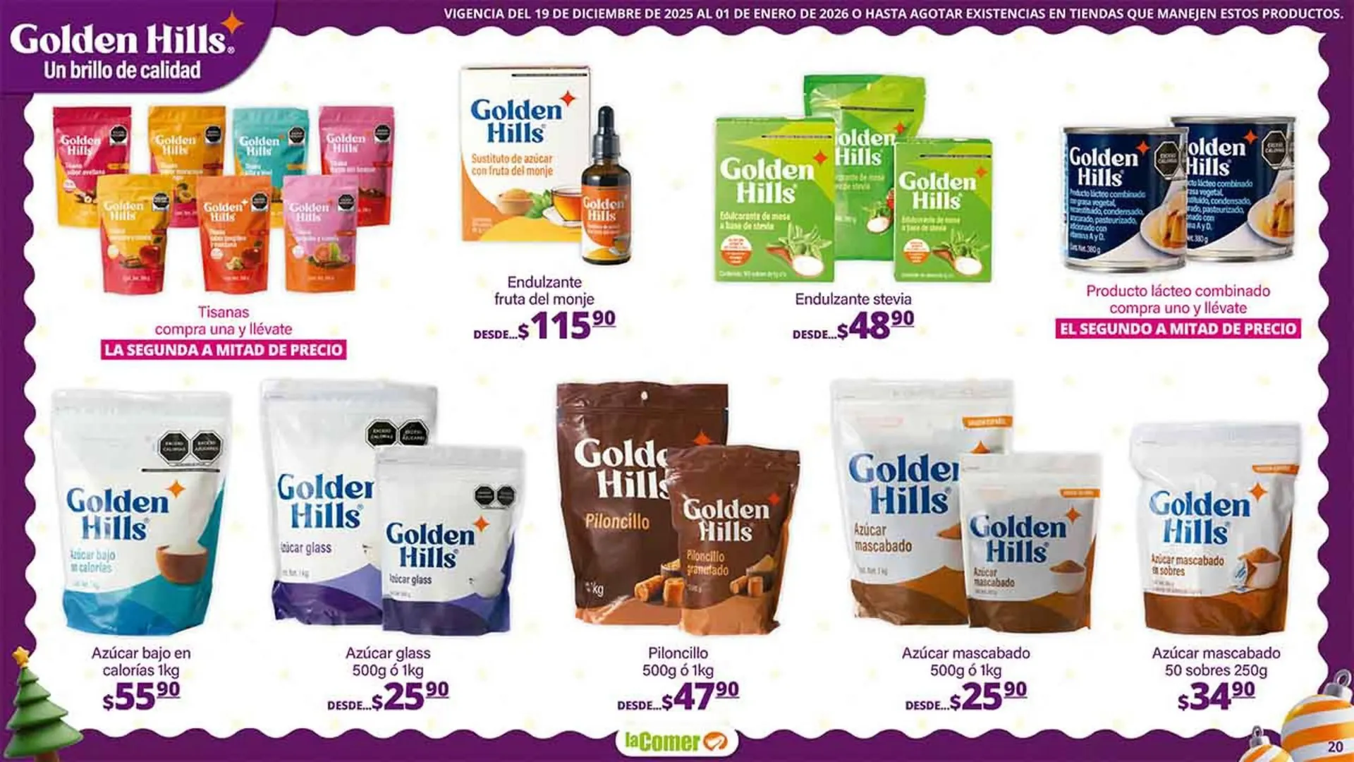 Catálogo de Folleto La Comer 19 de diciembre al 1 de enero 2026 - Pagina 20