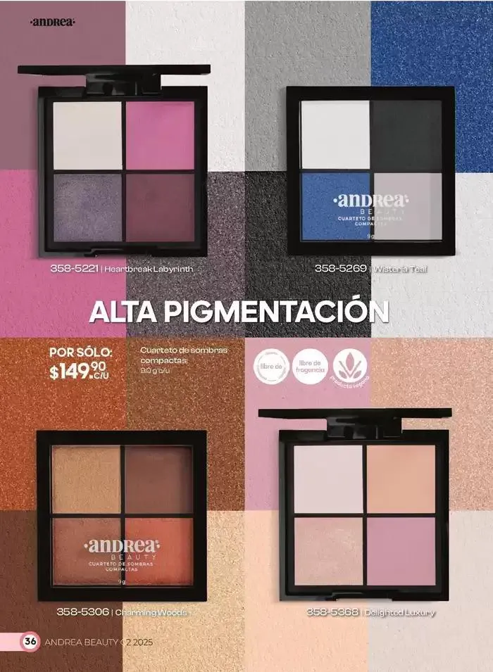 Catálogo de ANDREA | BELLEZA INTEGRAL DAMA 21 de marzo al 20 de abril 2025 - Pagina 36