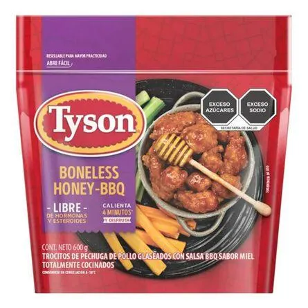 Pollo Boneless Tyson Honey-BBQ 600 g