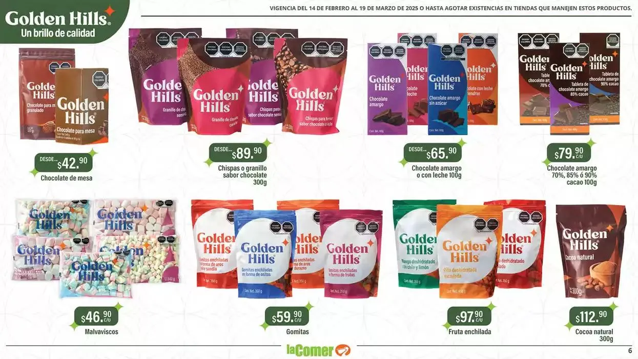 Catálogo de Golden Hills 14 de febrero al 19 de marzo 2025 - Pagina 6