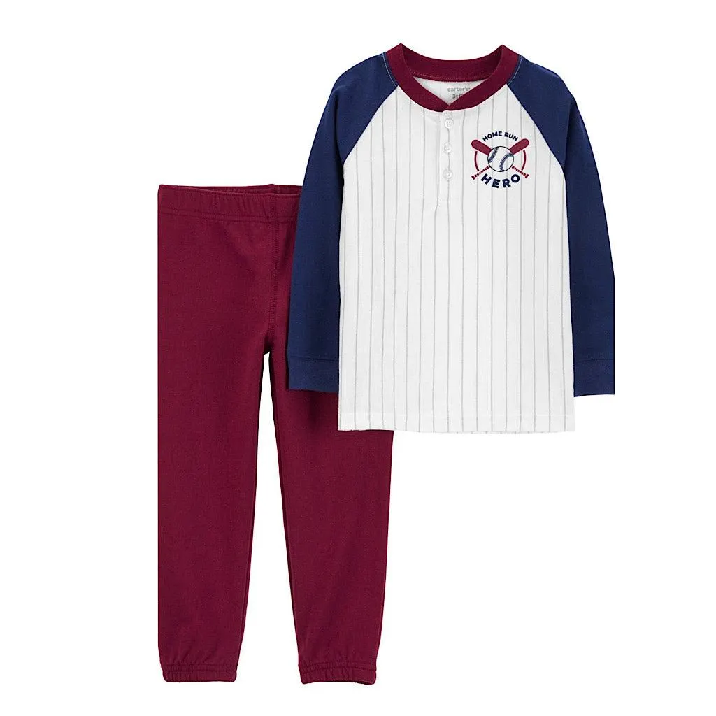 Conjunto Carter’s béisbol bebito
