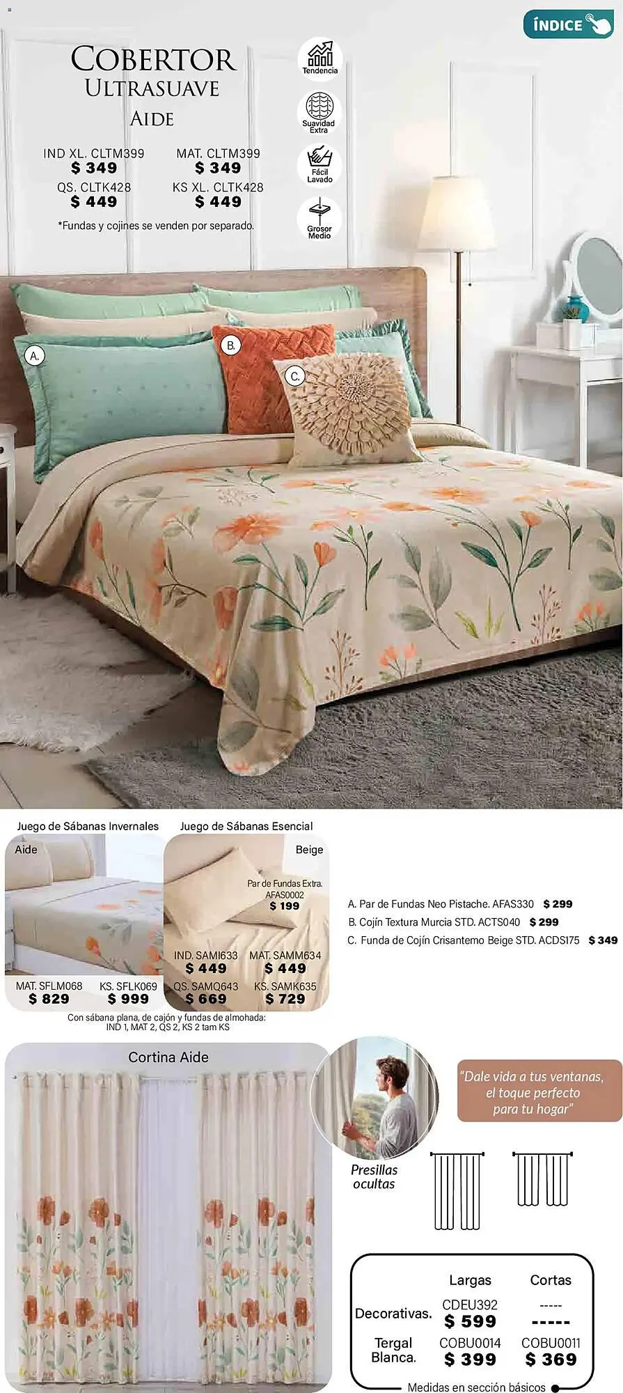 Catálogo de Catálogo Colchas Concord 1 de noviembre al 1 de febrero 2026 - Pagina 389