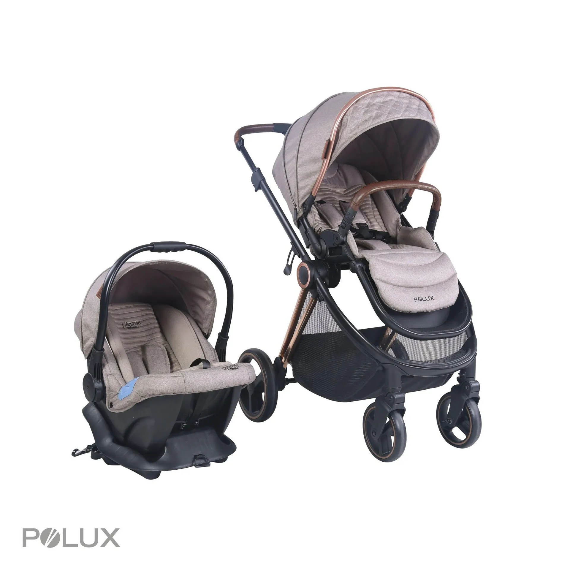 Carriola Con Sistema De Viaje Convertible A Bambineto