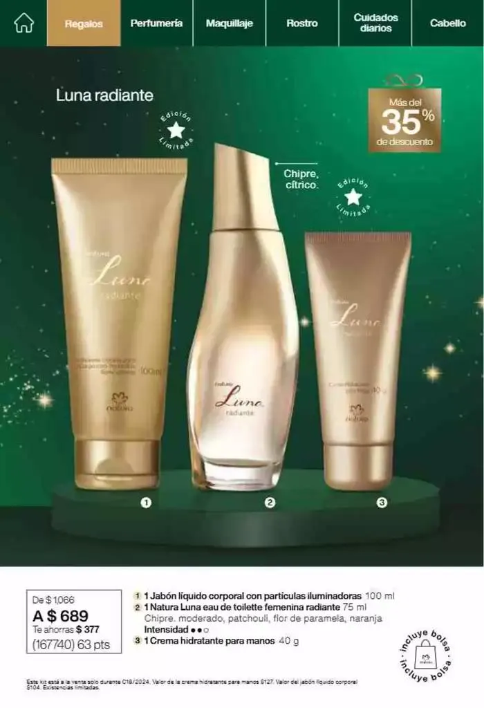 Catálogo de Revista Natura Ciclo 18 2024 8 de noviembre al 8 de diciembre 2024 - Pagina 13