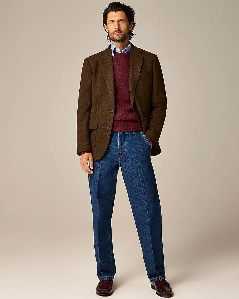 Crosby Classic-fit blazer in English merino wool