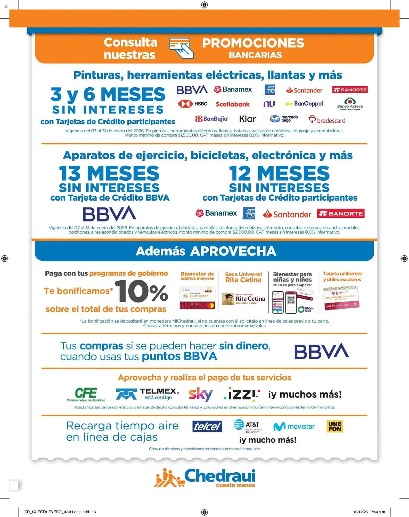 Catálogo de Folleto Chedraui 7 de enero al 1 de febrero 2026 - Pagina 13