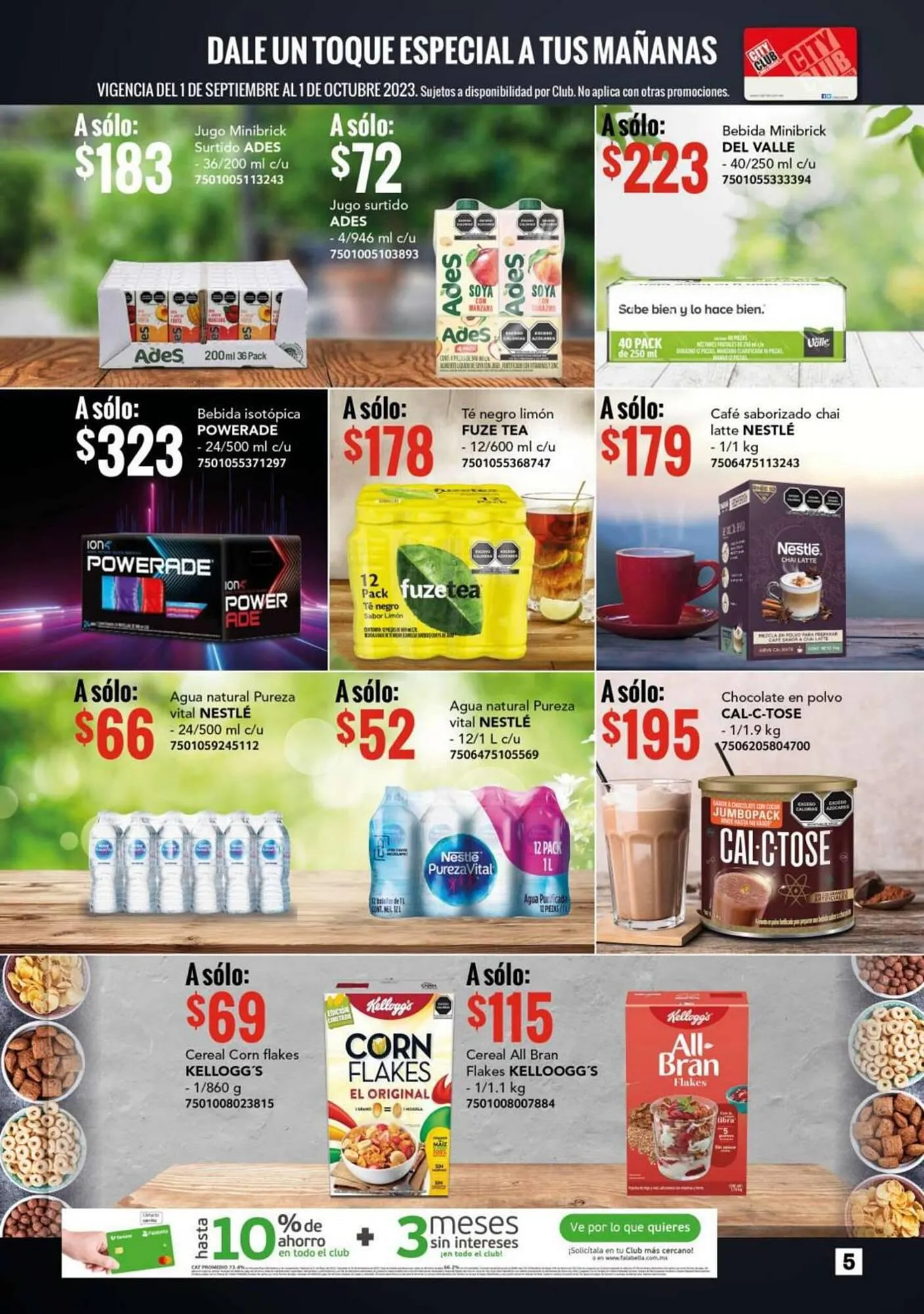 Catálogo de Catálogo City Club 1 de septiembre al 30 de septiembre 2023 - Pagina 5