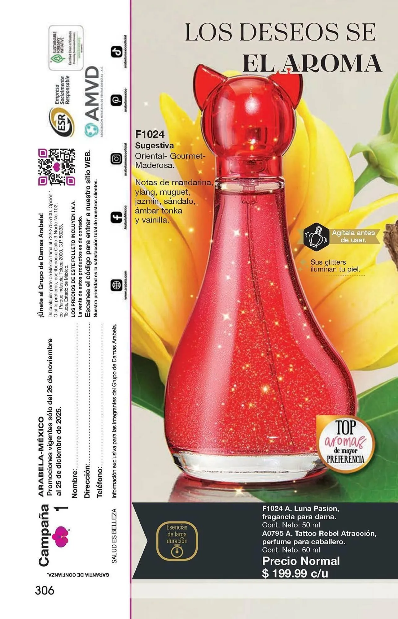 Catálogo de Catálogo Arabela 4 de diciembre al 25 de diciembre 2025 - Pagina 274