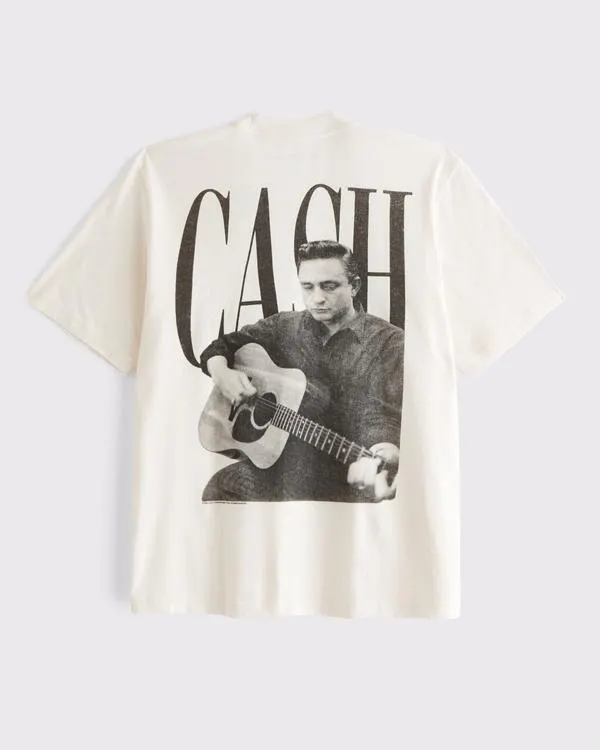 Johnny Cash Vintage-Inspired Graphic Tee