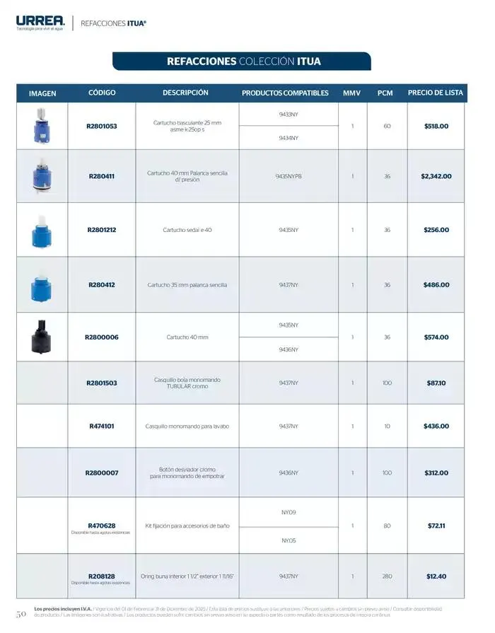 Catálogo de Catálogo Residencial 2025 28 de febrero al 28 de febrero 2026 - Pagina 56