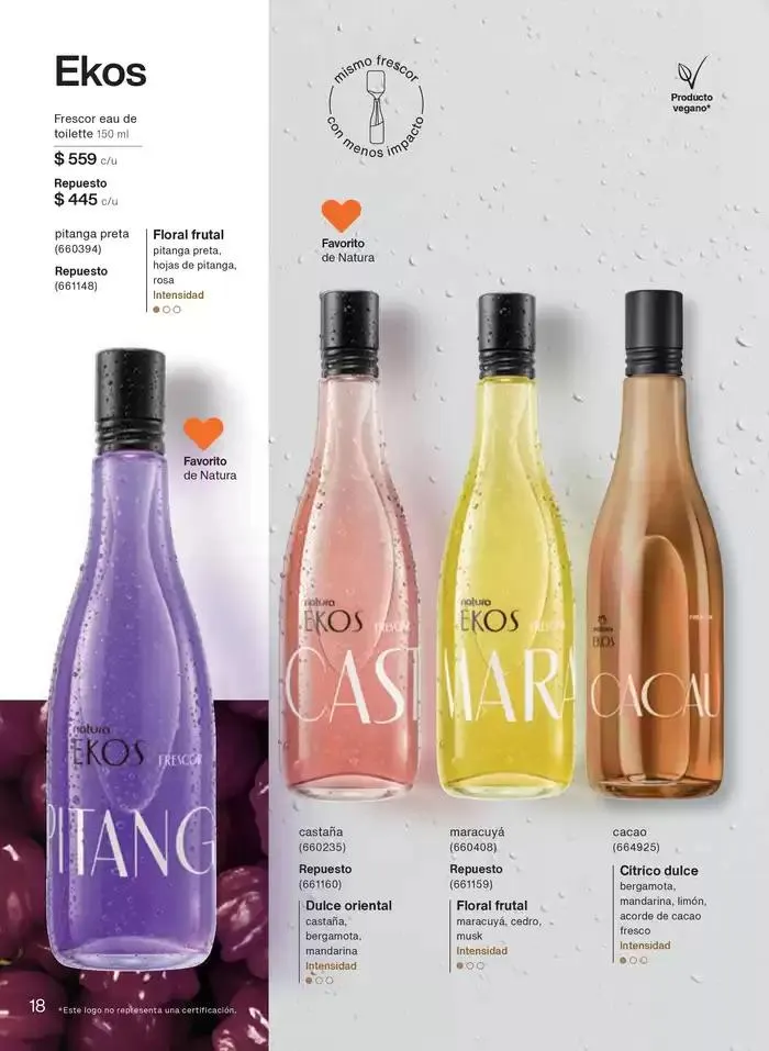 Catálogo de Avon Folleto Natura C7 17 de marzo al 25 de julio 2025 - Pagina 18
