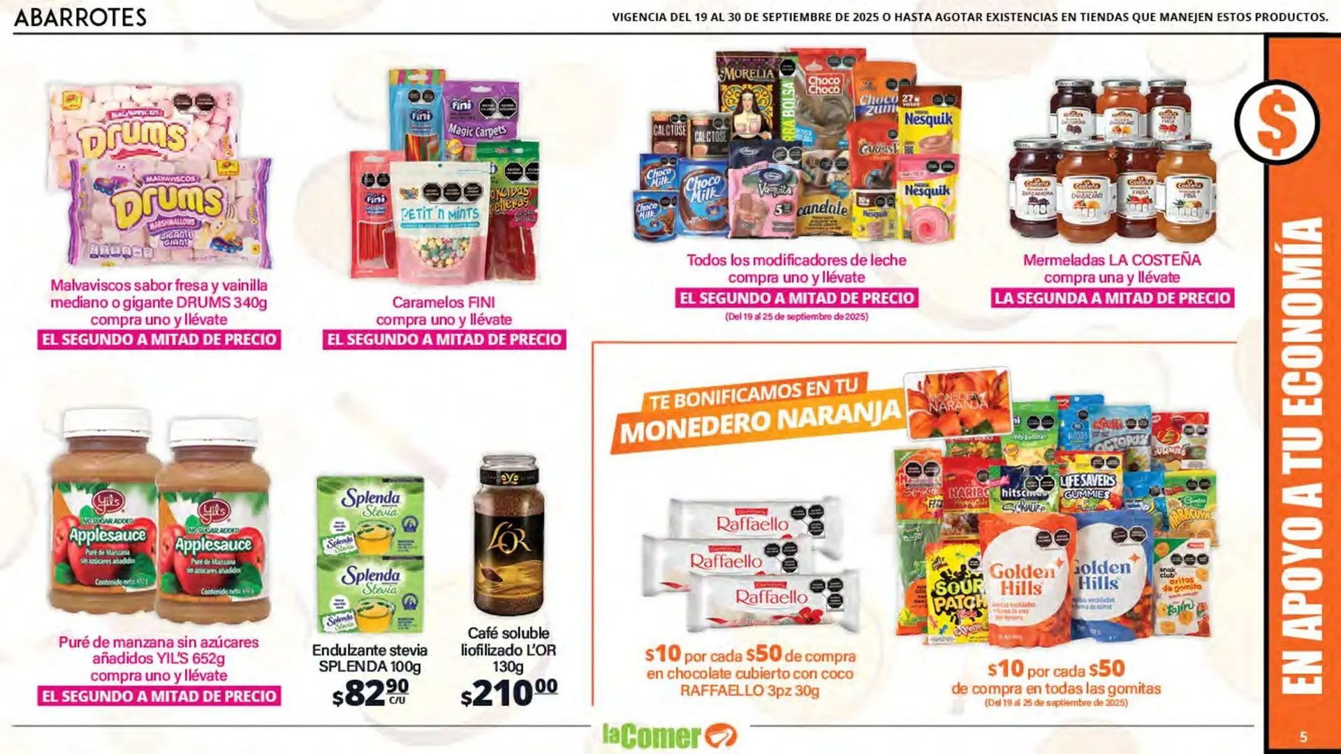 Catálogo de Folleto La Comer 19 de septiembre al 30 de septiembre 2025 - Pagina 5