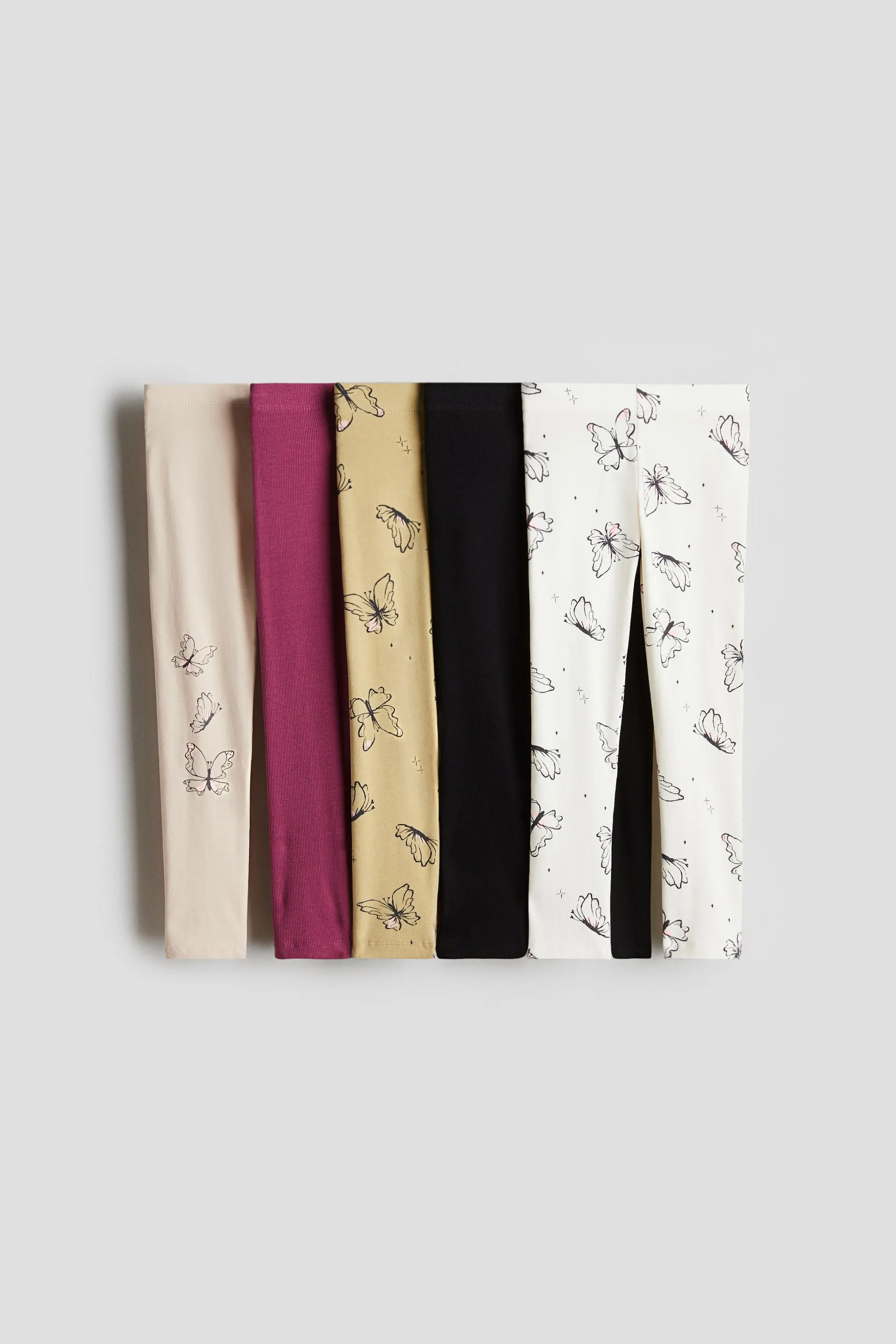 5-pack Leggings de algodón