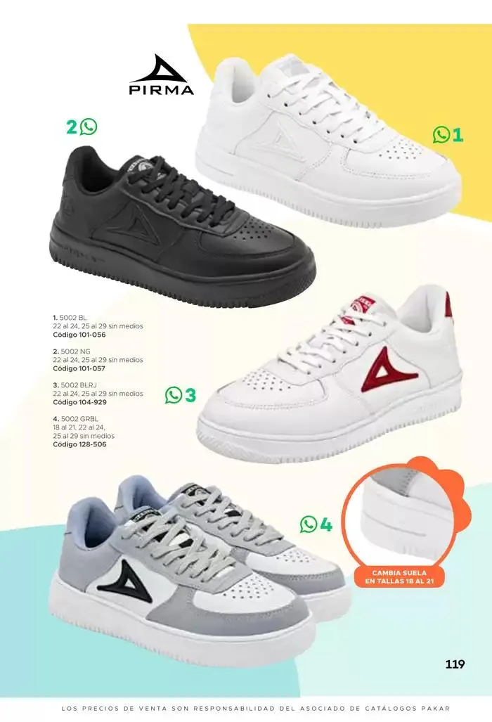 Catálogo de Pakar Casual 31 de enero al 31 de agosto 2025 - Pagina 119