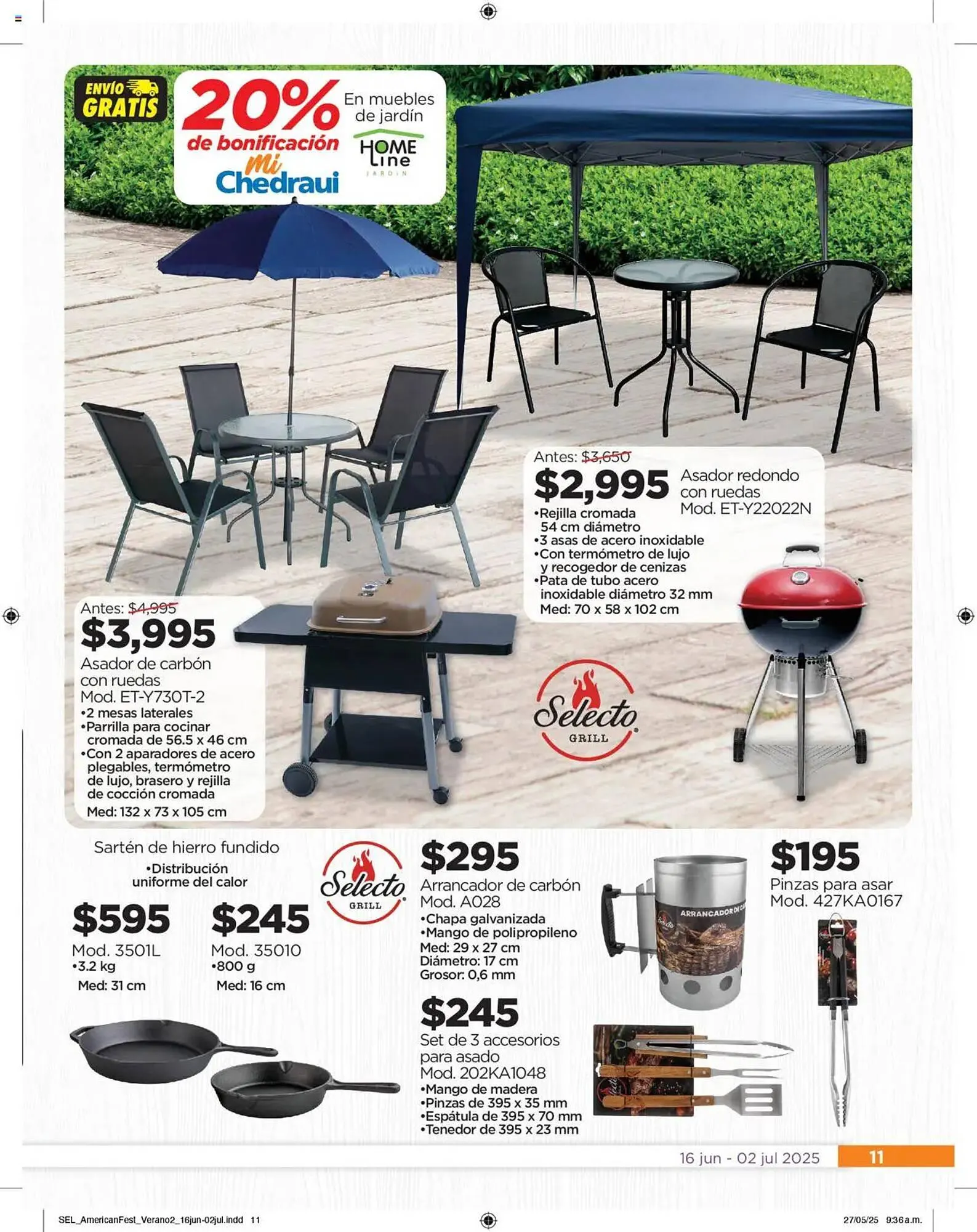 Catálogo de Catálogo Chedraui 16 de junio al 3 de julio 2025 - Pagina 11
