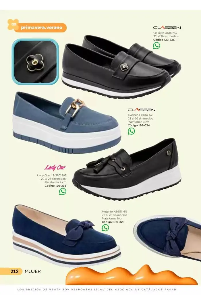Catálogo de Pakar Mujer 31 de enero al 31 de agosto 2025 - Pagina 212