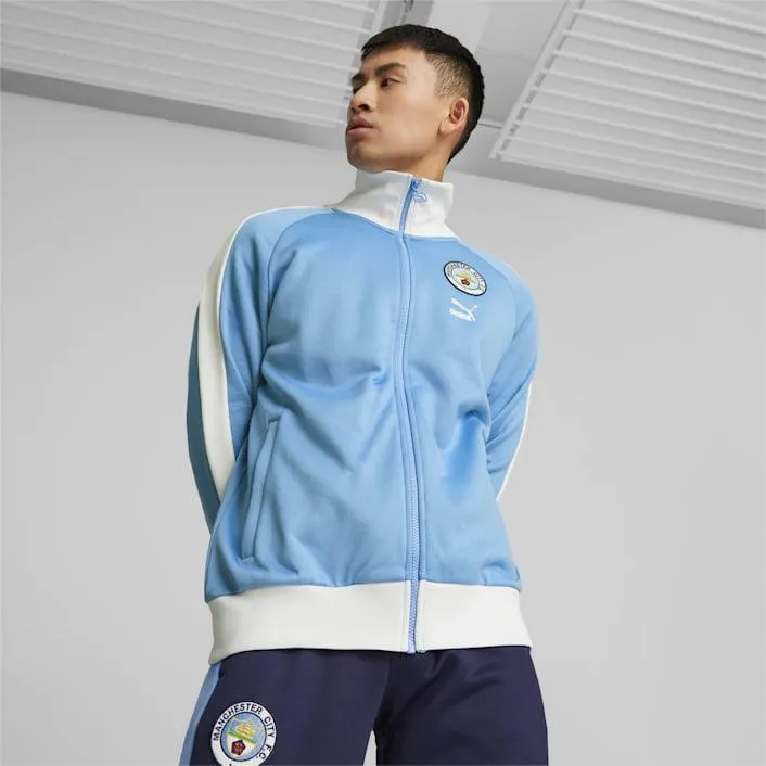 Chamarra deportiva ftblHeritage T7 del Manchester City F.C. para hombre