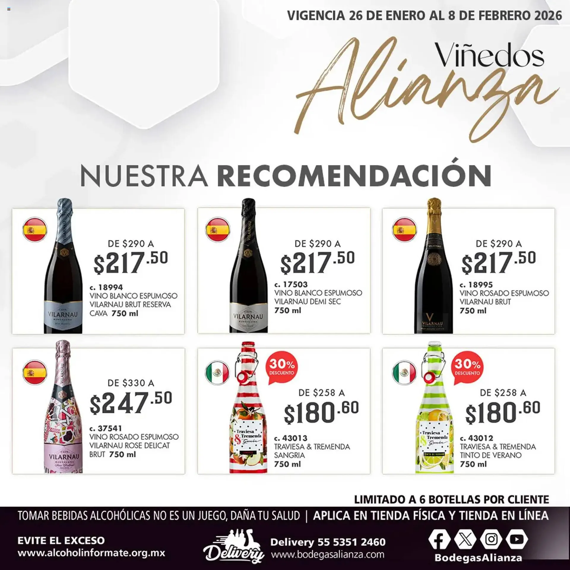 Catálogo de Folleto Bodegas Alianza 26 de enero al 8 de febrero 2026 - Pagina 3