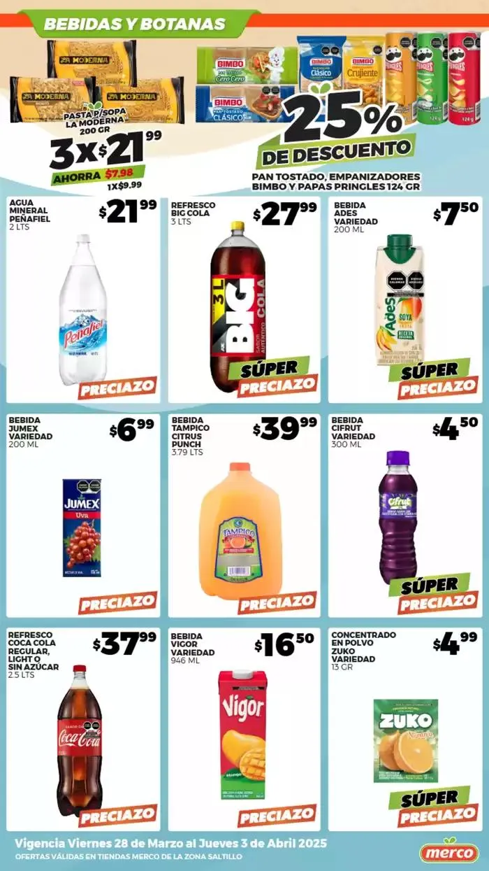 Catálogo de Pesca los Super Preciazos Cuaresma 28 de marzo al 3 de abril 2025 - Pagina 9