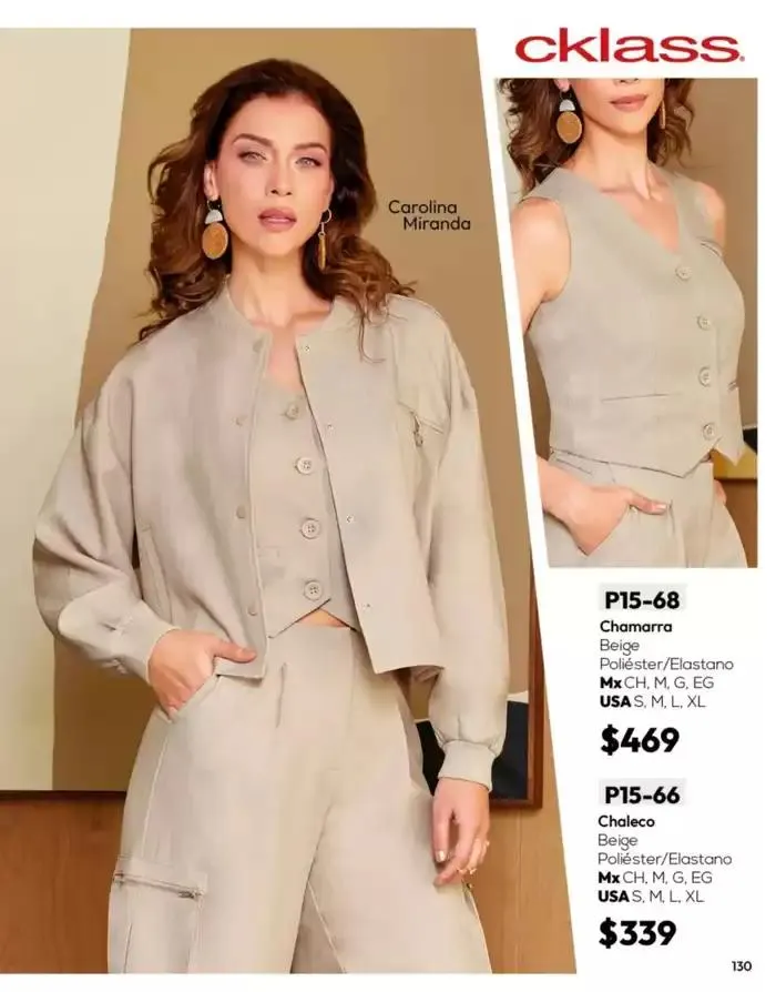 Catálogo de Catálogo Cklass Ropa Complemento de Verano 2025 México 1 de marzo al 30 de septiembre 2025 - Pagina 131