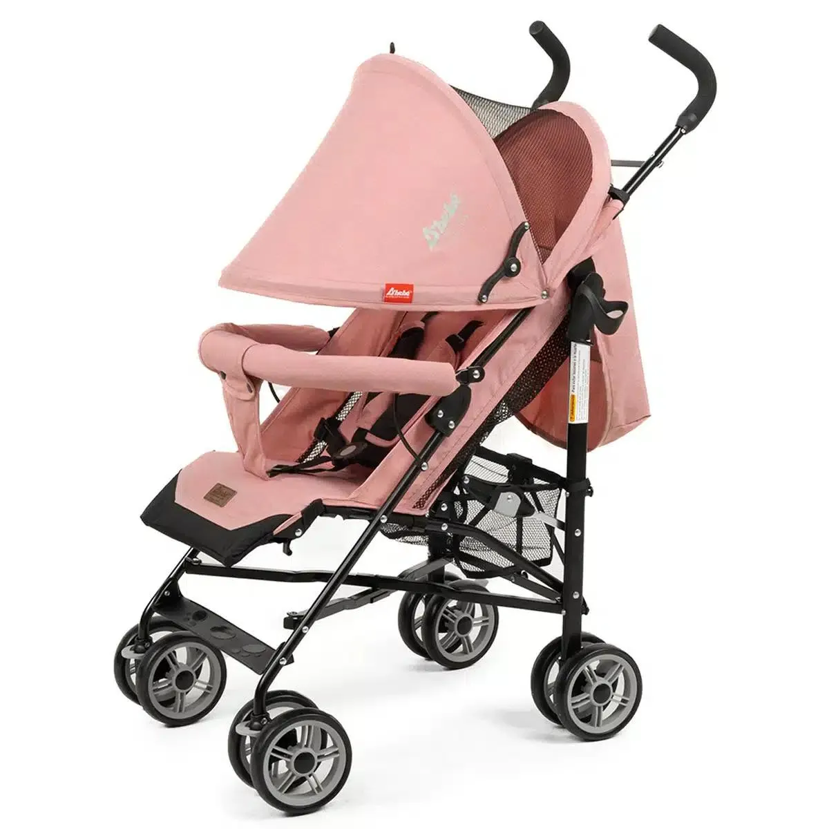 Carriola D´bebé multi-posiciones con plegado de bastón Aerostar Rosa