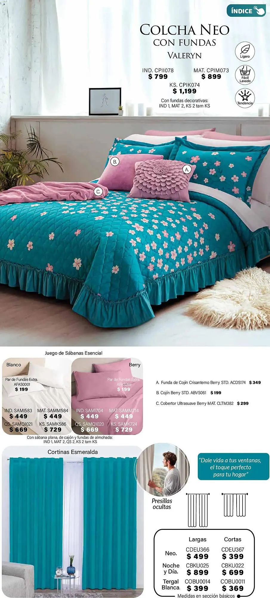 Catálogo de Catálogo Colchas Concord 1 de noviembre al 1 de febrero 2026 - Pagina 83