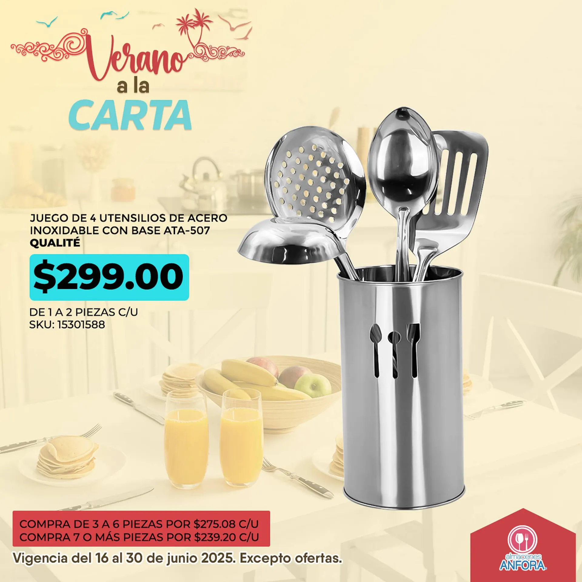 Catálogo de Catálogo Almacenes Anfora 24 de junio al 30 de junio 2025 - Pagina 1