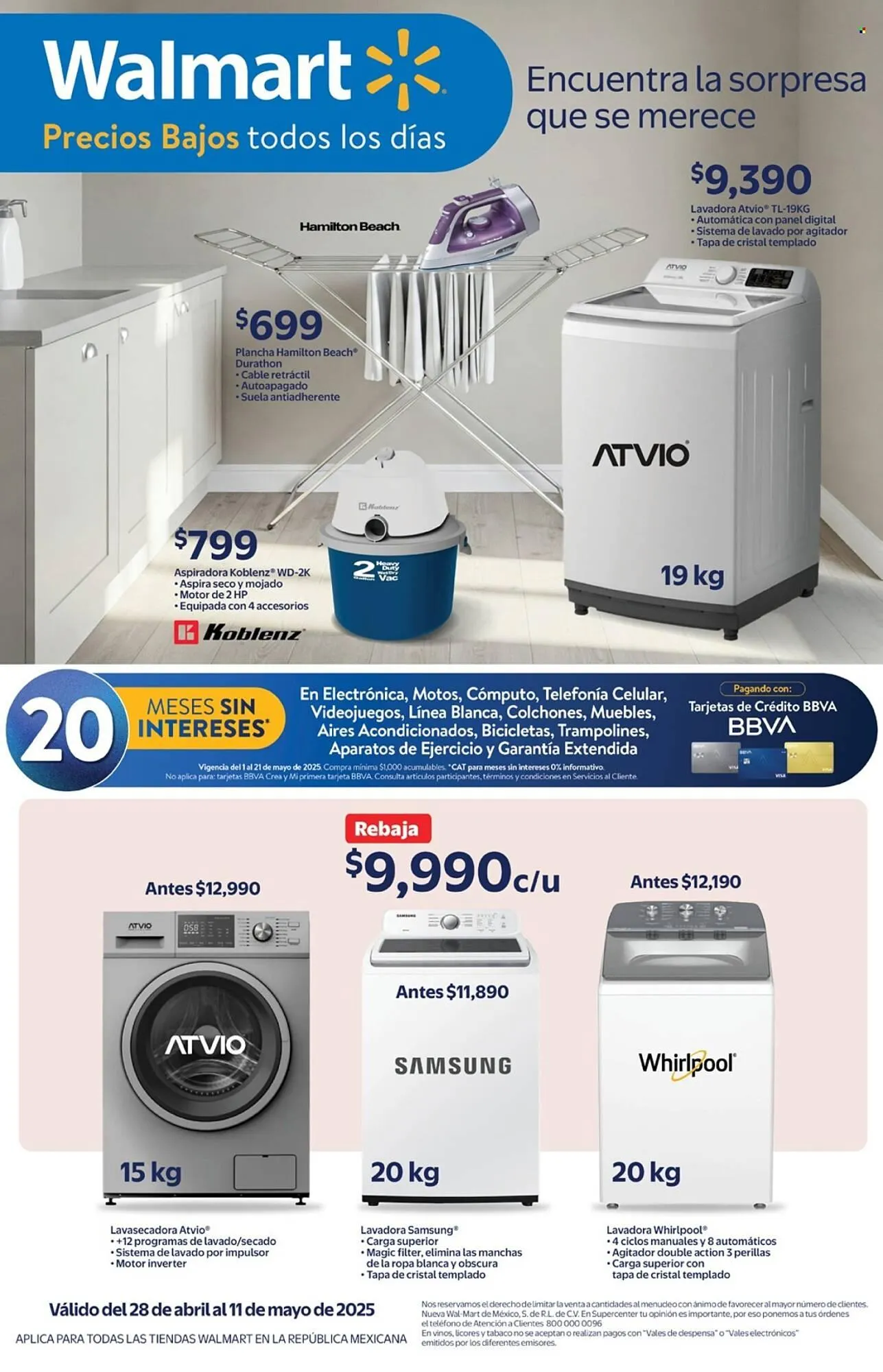 Catálogo de Catálogo Walmart 28 de abril al 11 de mayo 2025 - Pagina 15